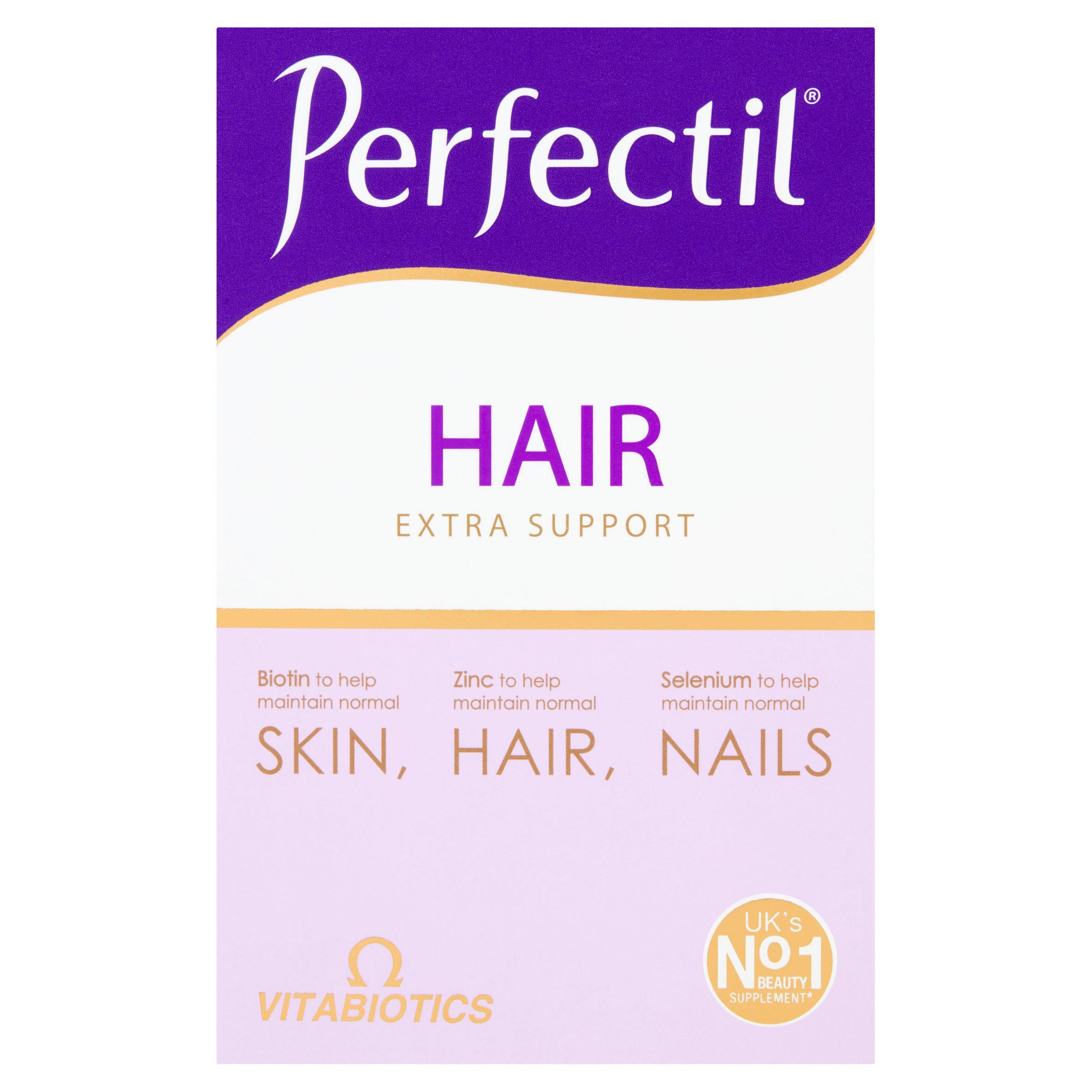 Vitabiotics Perfectil Plus Hair Extra Support Tablets x60 GOODS Sainsburys   