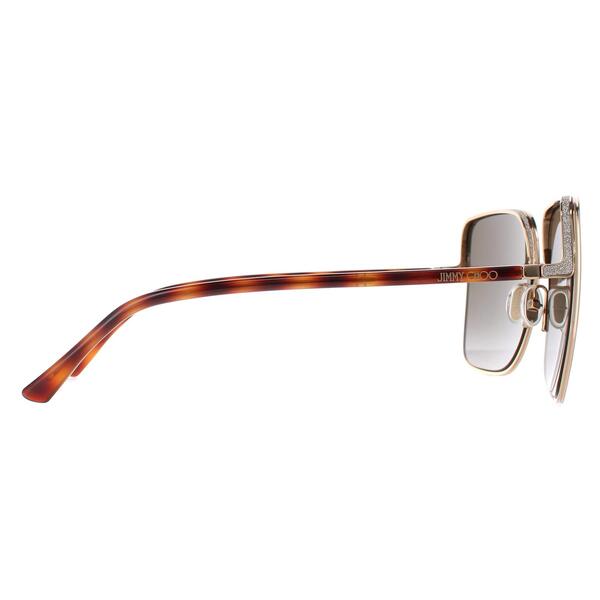 Jimmy Choo ALIANA/S Gold women sunglasses - British product