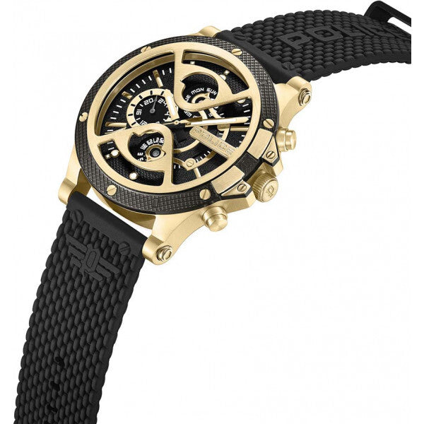 Police Black Mens Surigao timepiece (British brand)
