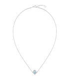 Chaumet Joséphine Aigrette pendant necklace aquamarine diamonds - British product