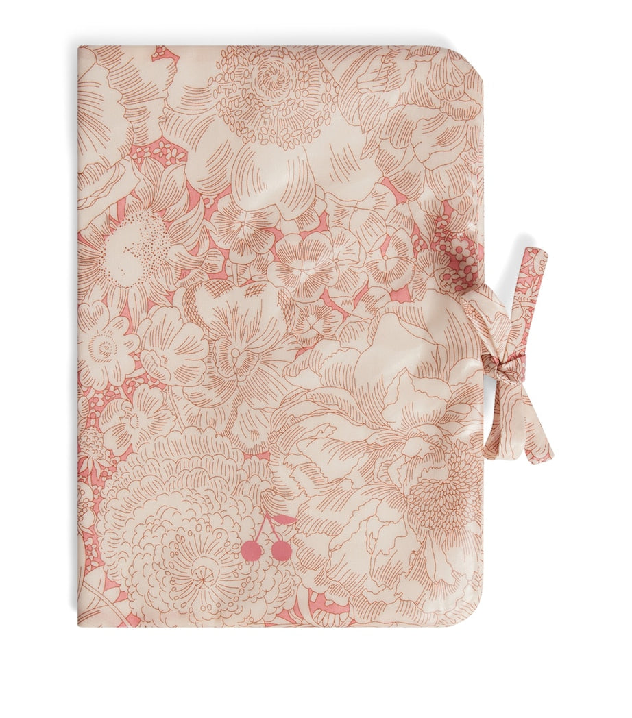 Bonpoint baby health book cover with floral print - British product