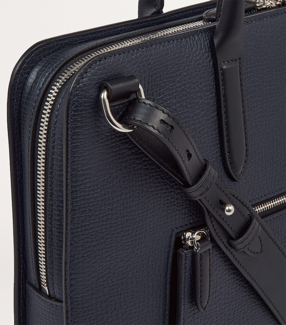 Smythson Ultra Slim Briefcase calf leather (British brand)