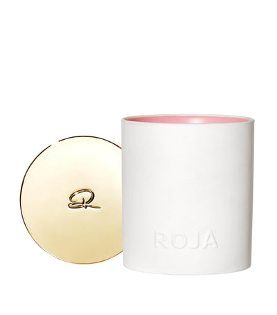 Harrods Roja Dawn In The Rose Garden Scented Candle 250g- Buy online at McGrocer