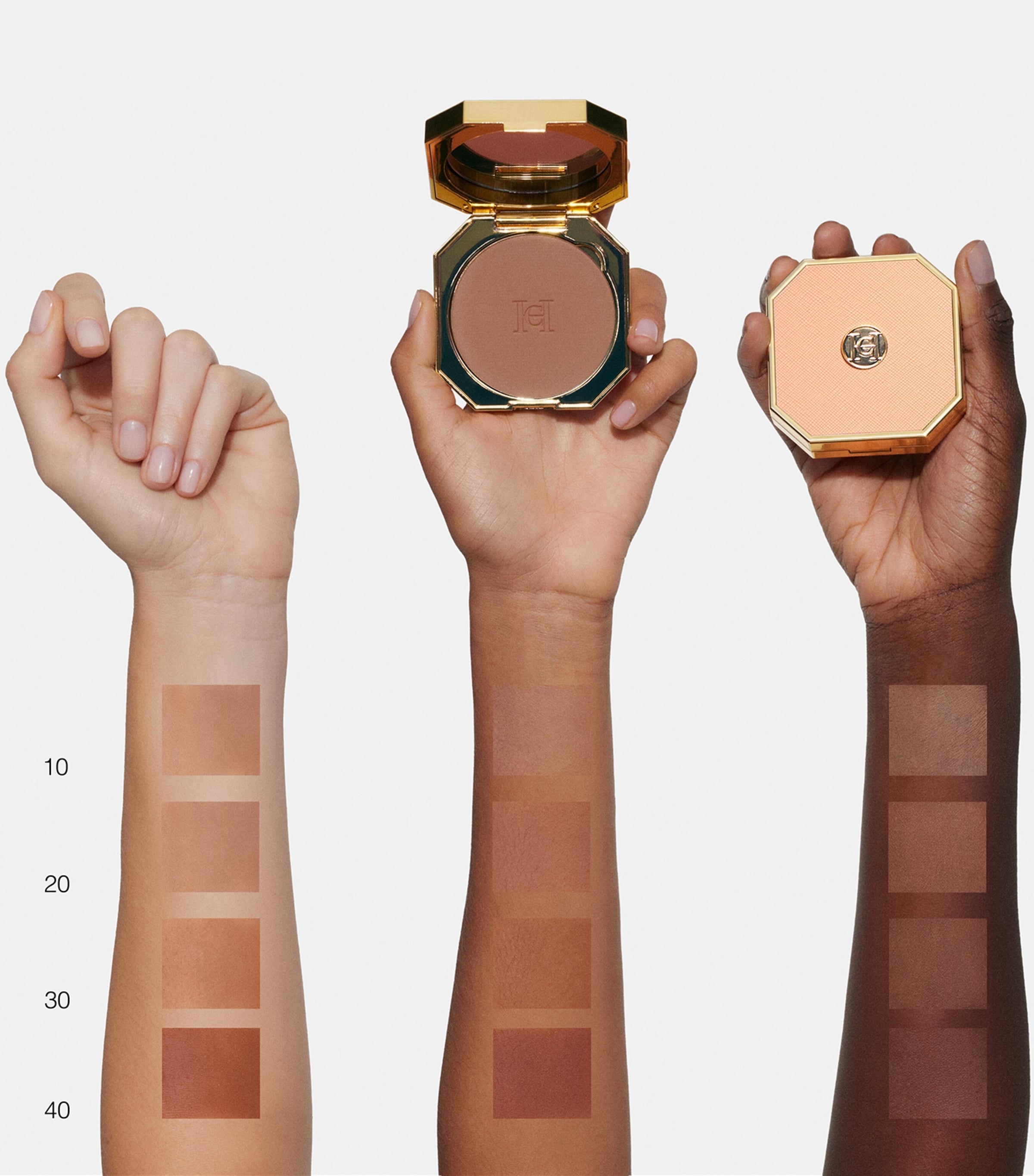 Carolina Herrera Nude Couture Matte Bronzer - British product