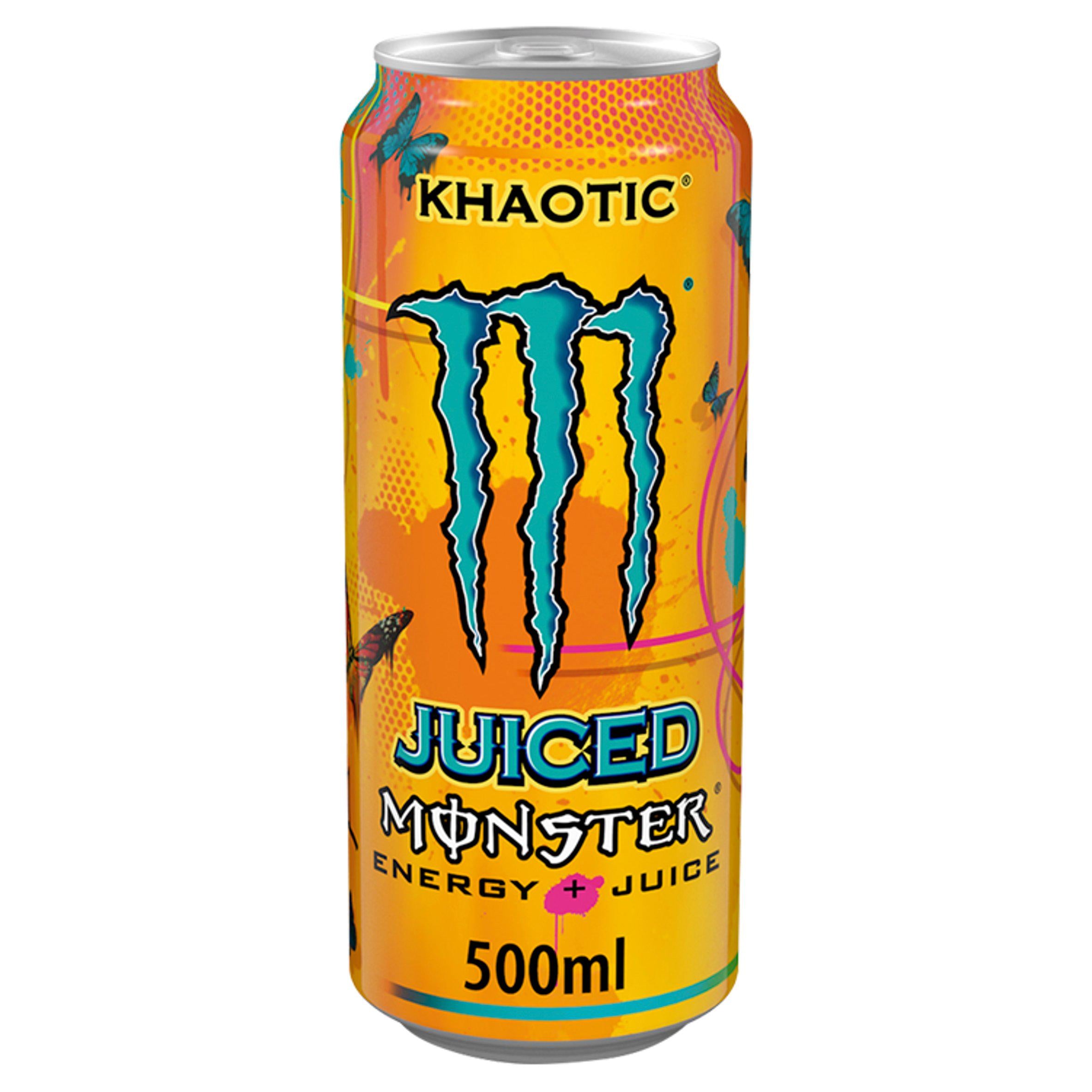 Monster Energy Drink Khaotic 500ml GOODS Sainsburys   