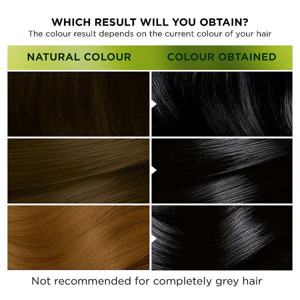 Garnier Nutrisse Infinite Black hair dye, UK version