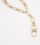 Marli New York 18kt yellow gold diamond Tip-Top necklace (British brand)