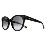 Tommy Hilfiger cat eye black gradient sunglasses, imported from the UK