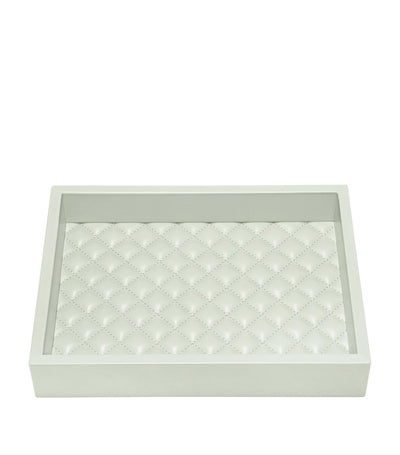 Harrods Riviere Large Quilted Febe Diamonds Tray- Buy online at McGrocer