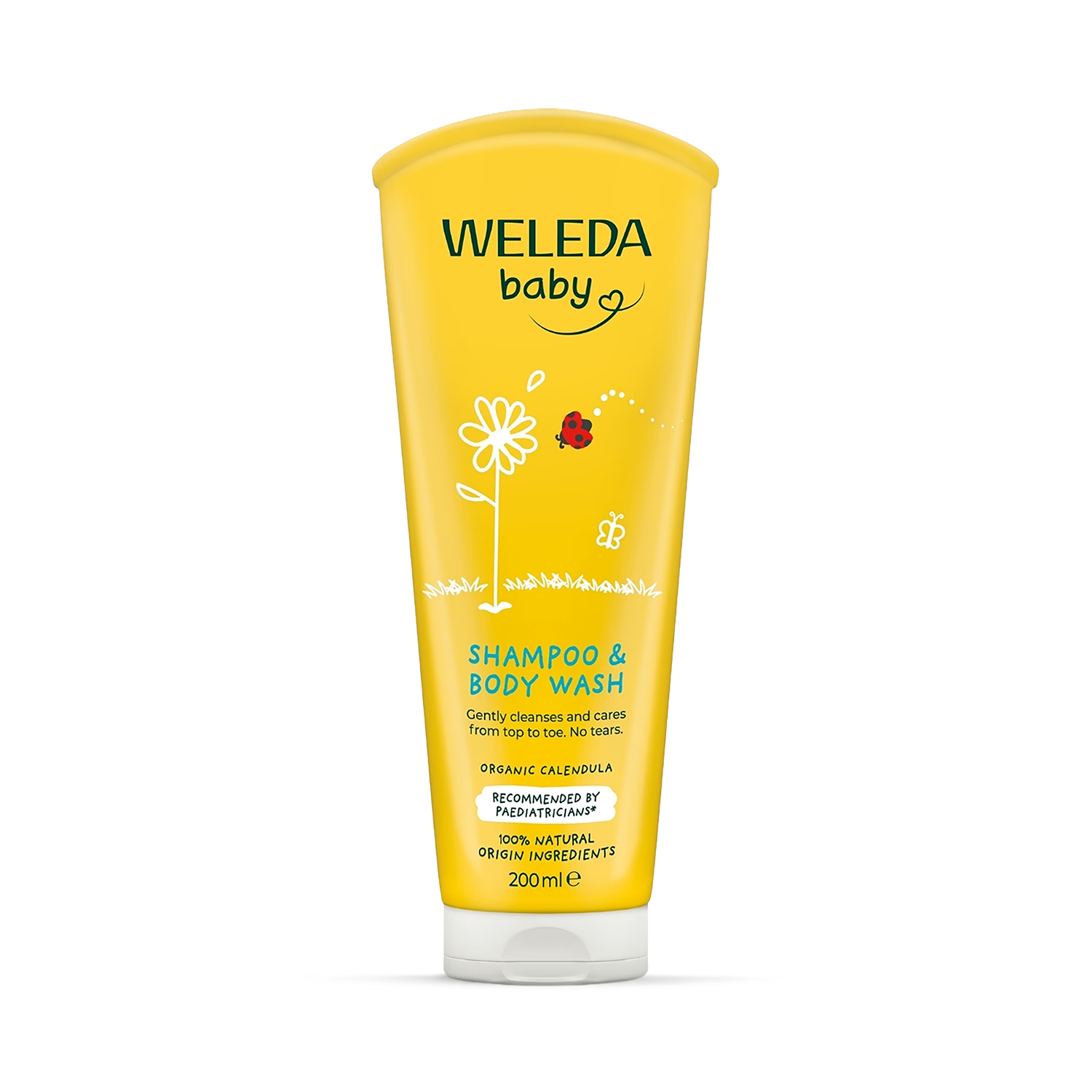 Weleda Calendula baby shampoo and body wash 200ml (British brand)