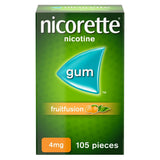 Nicorette Fruitfusion 4mg Nicotine Gum 105 pieces GOODS Boots   