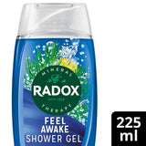 Radox Feel Awake 2-In-1 Body Wash & Shampoo 225ml GOODS Superdrug   