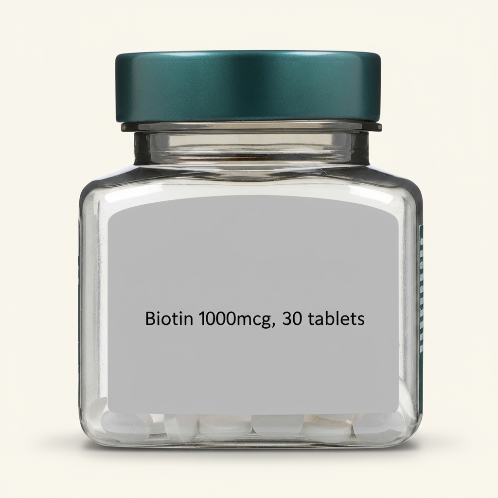 Holland & Barrett Biotin 1000ug 60 Tablets