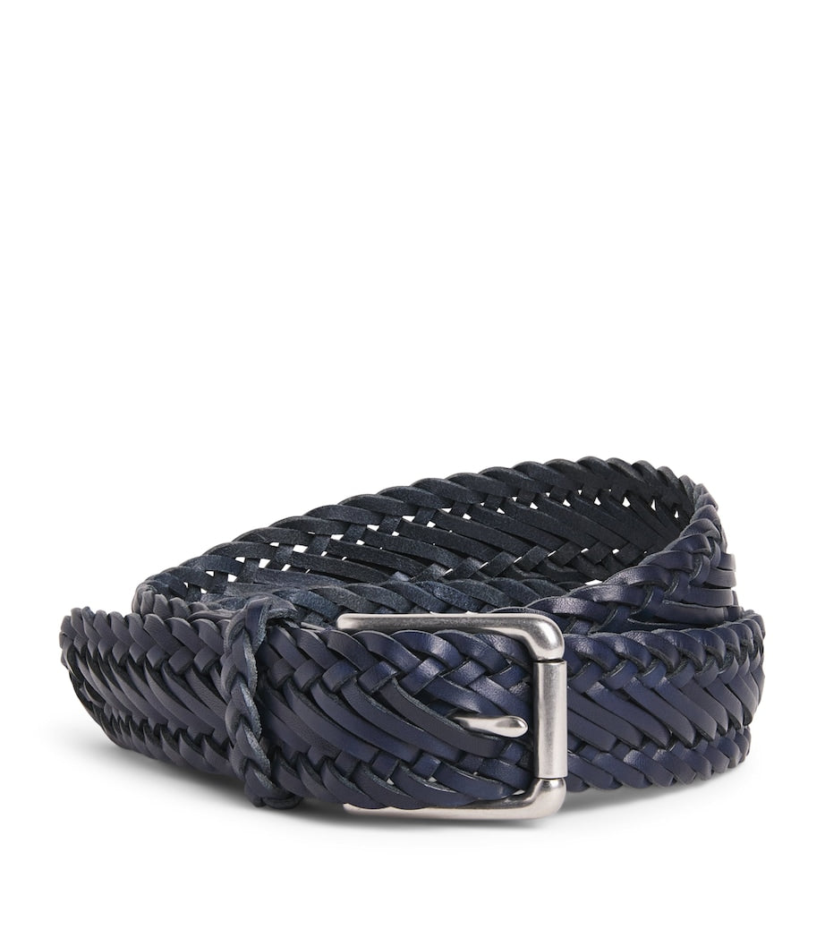Ralph Lauren Purple Label braided belt 2.5cm - British product