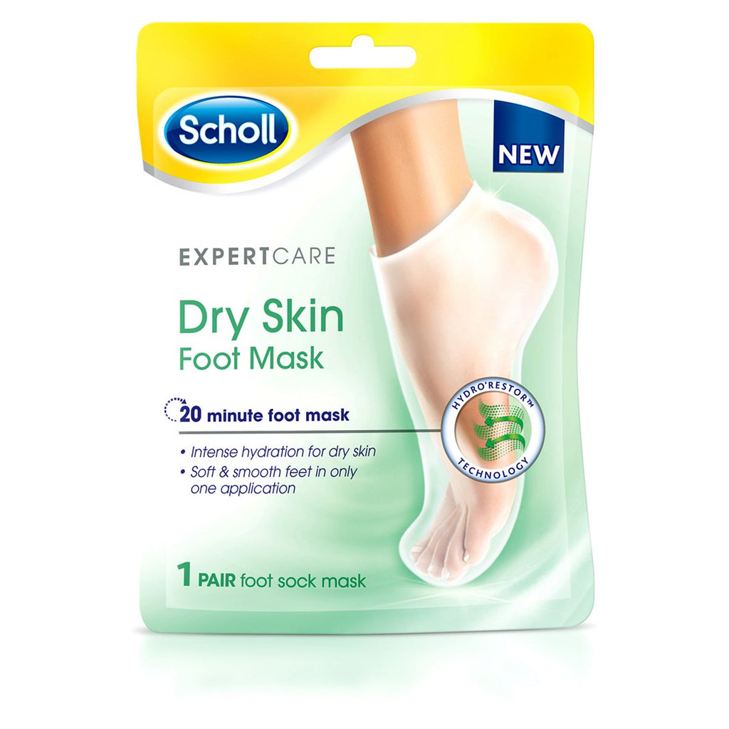 Scholl Expert Care Dry Skin Foot Mask - 1 Pair