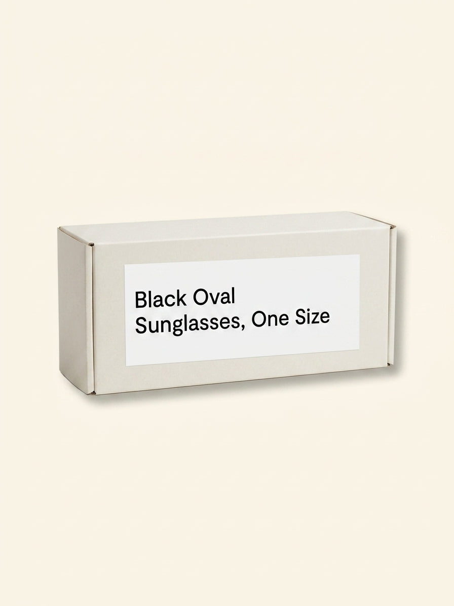Gucci ovale Sonnenbrille 54mm Glasbreite, importiert aus Großbritannien