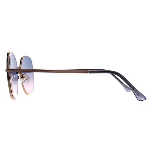 Guess GF0385 rose gold blue gradient sunglasses, imported from the UK