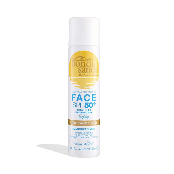 Bondi Sands Fragrence Free Face Mist Spf 50+ 60g GOODS Superdrug   