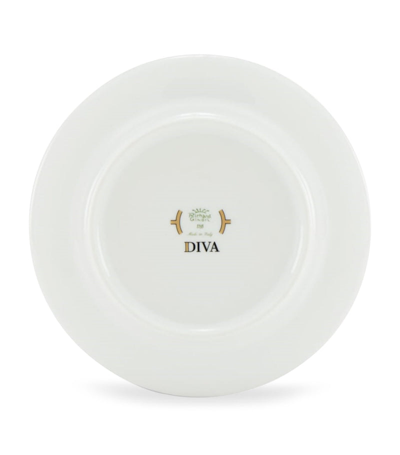Ginori 1735 Celeste teacup and saucer set, UK version