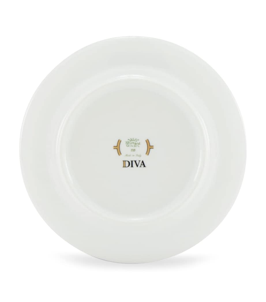 Ginori 1735 Celeste teacup and saucer set, UK version