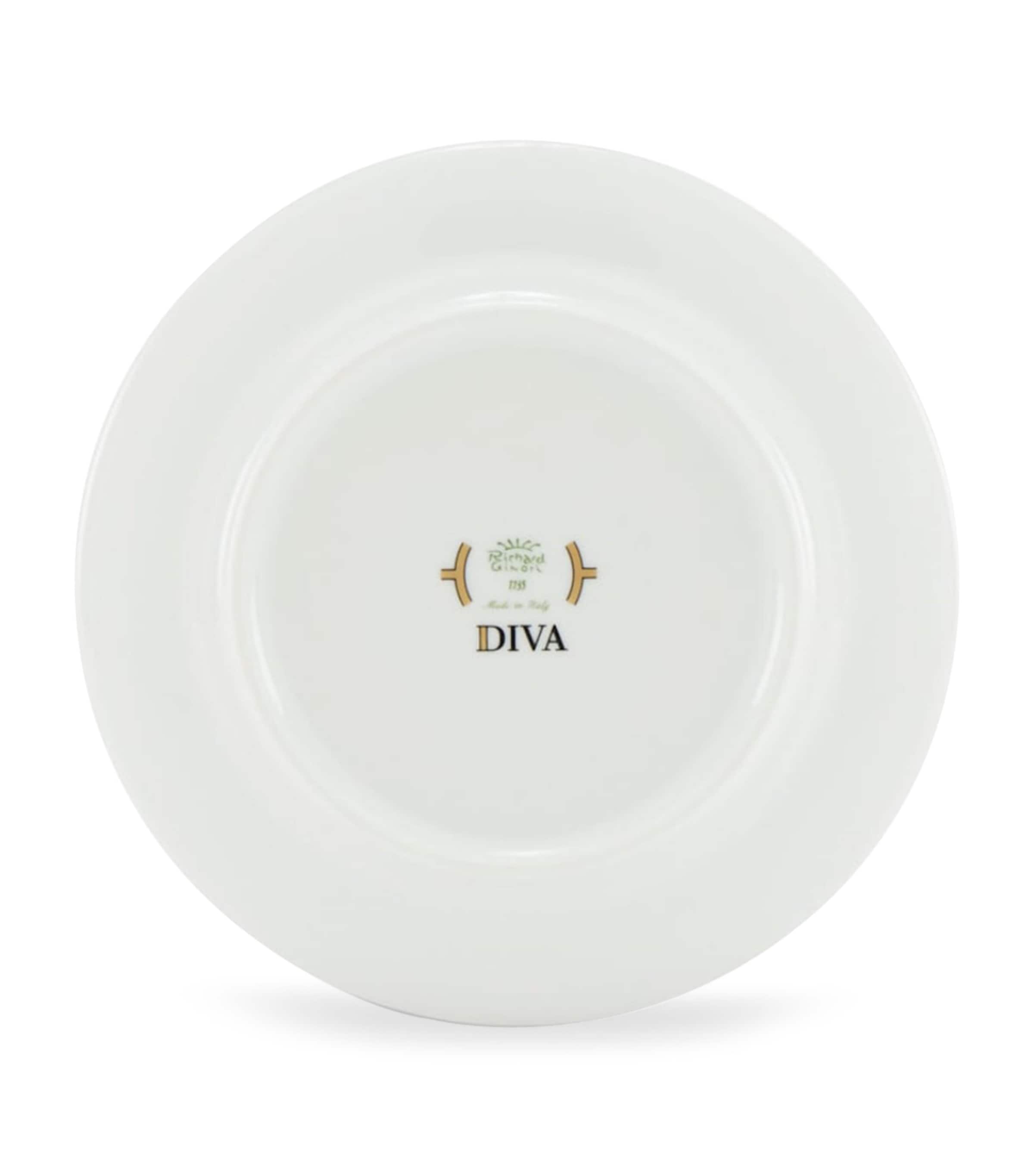 Ginori 1735 Celeste teacup and saucer set, UK version