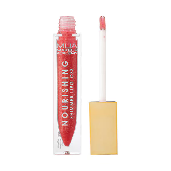 MUA Metaversal Coral lip gloss, imported from the UK