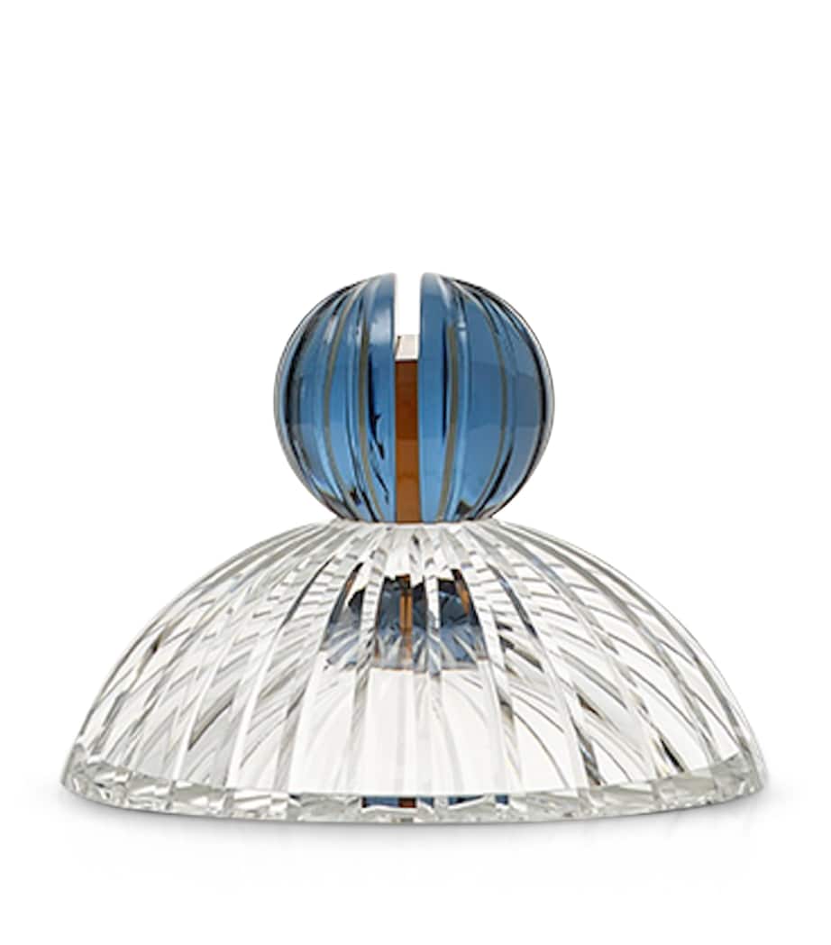 Reflections Copenhagen crystal Louis place card holder, UK version