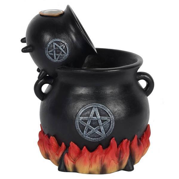 Something Different Cauldron Incense Burner Resin 16cm (British brand)