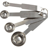 George Home 4-piece Stainless Steel Measuring Spoons General Household ASDA   