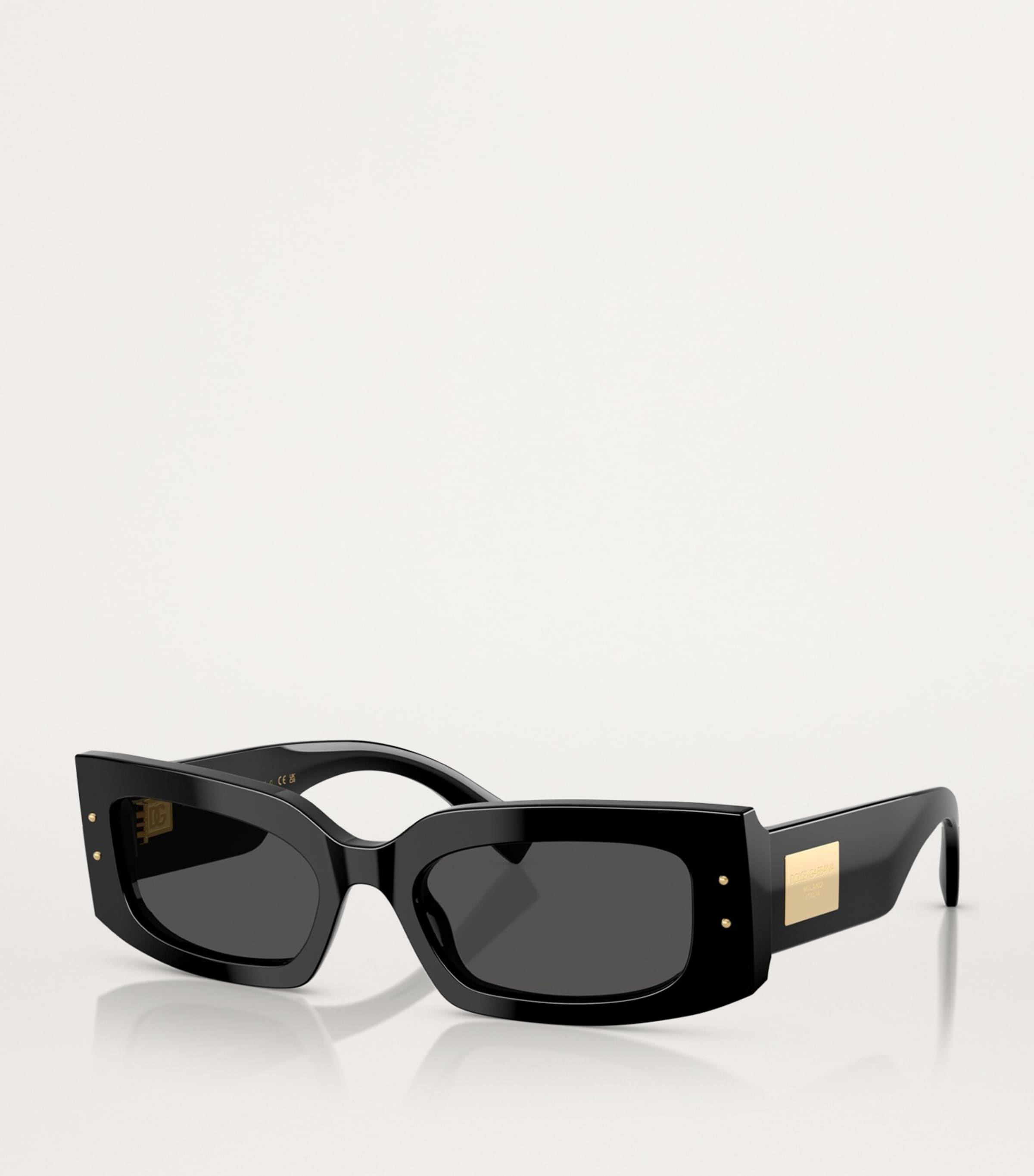 Dolce&Gabbana rectangular acetate sunglasses, UK version