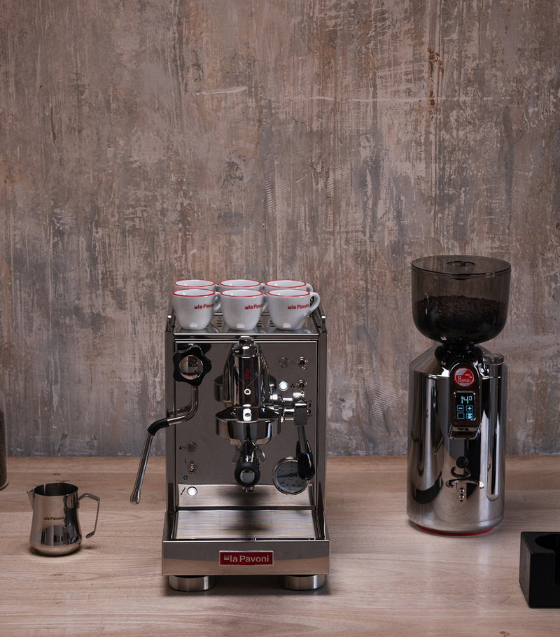 La Pavoni Mini Cellini Semi-Professional Domestic coffee machine, UK version