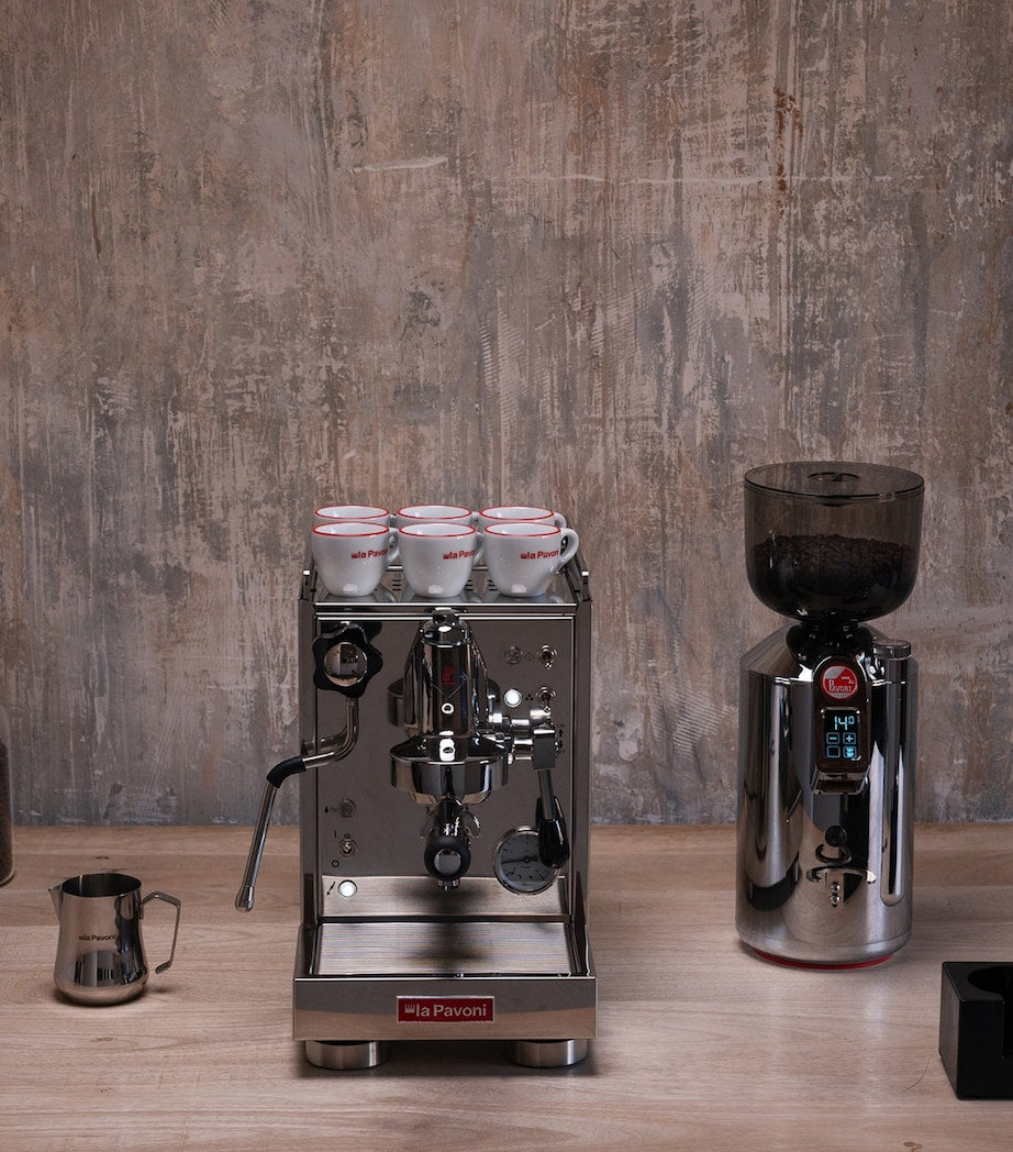 La Pavoni Mini Cellini Semi-Professional Domestic coffee machine, UK version