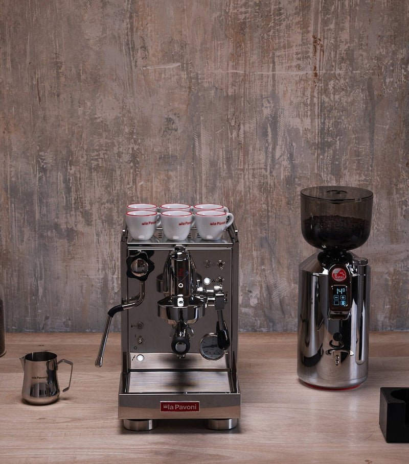 La Pavoni Mini Cellini Semi-Professional Domestic coffee machine, UK version