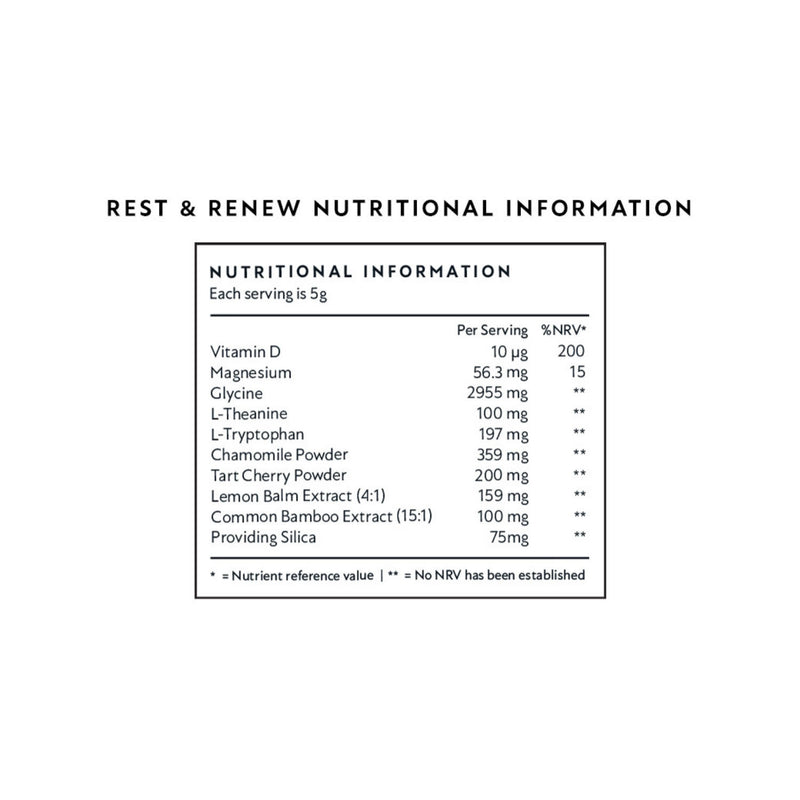 Lumity Rest & Renew sleep supplement powder 14 sachets, UK version