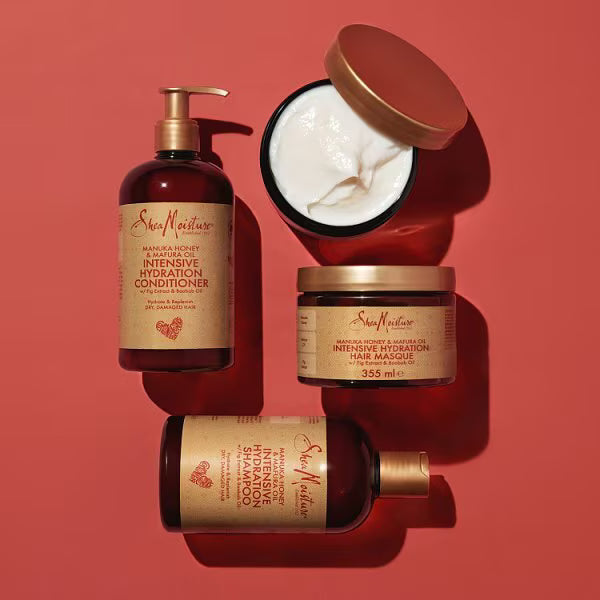 Shea Moisture intensive hydration shampoo 384ml, imported from the UK