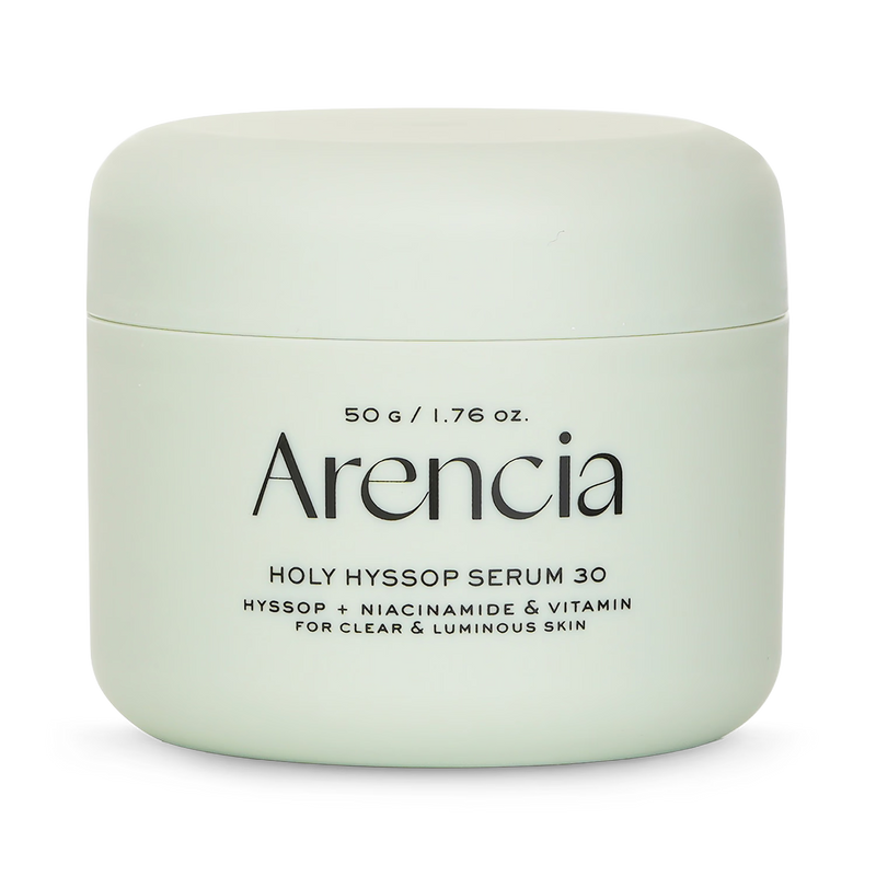 ARENCIA Holy Hyssop Serum 50g - British skincare product
