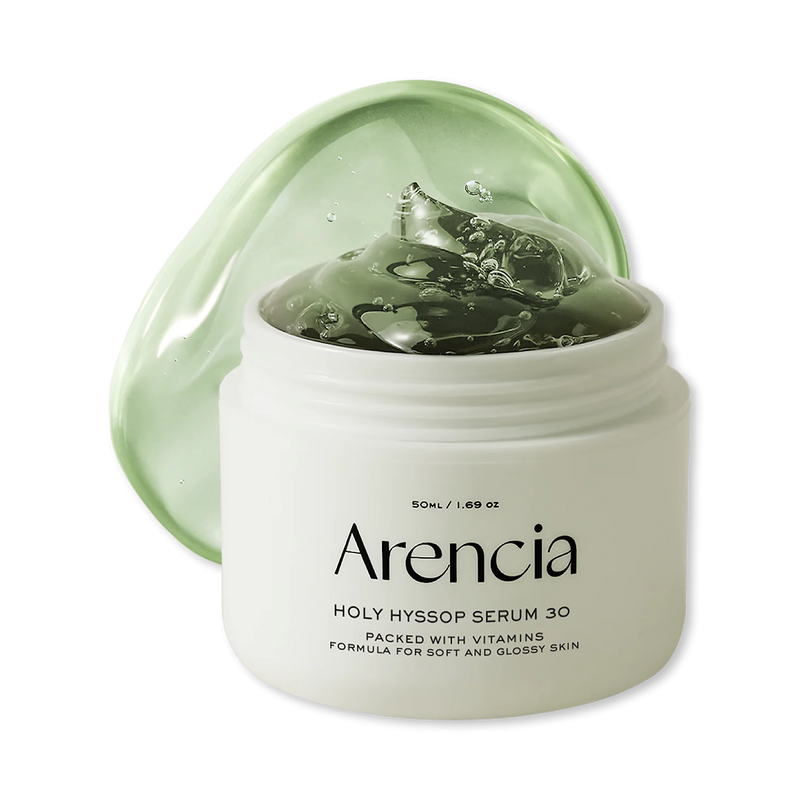 ARENCIA Holy Hyssop Serum 50g - British skincare product