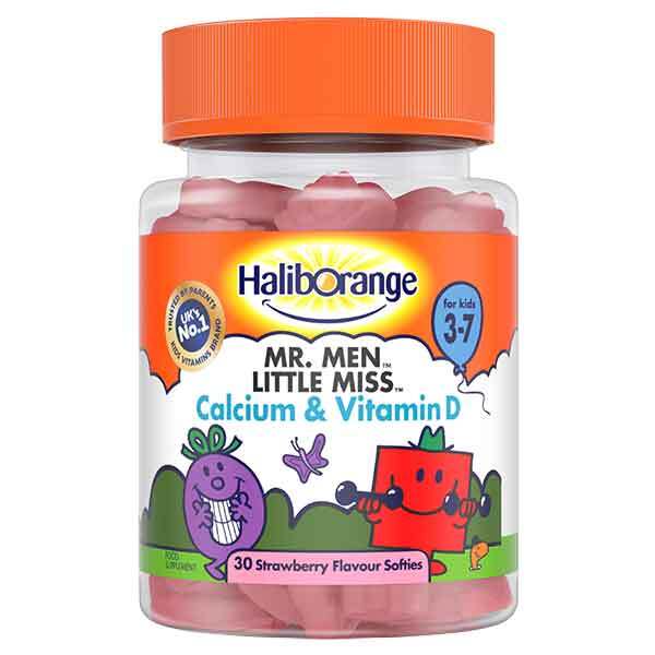 DNR Haliborange Mr Men & Little Miss Calcium & Vitamin D GOODS Superdrug   