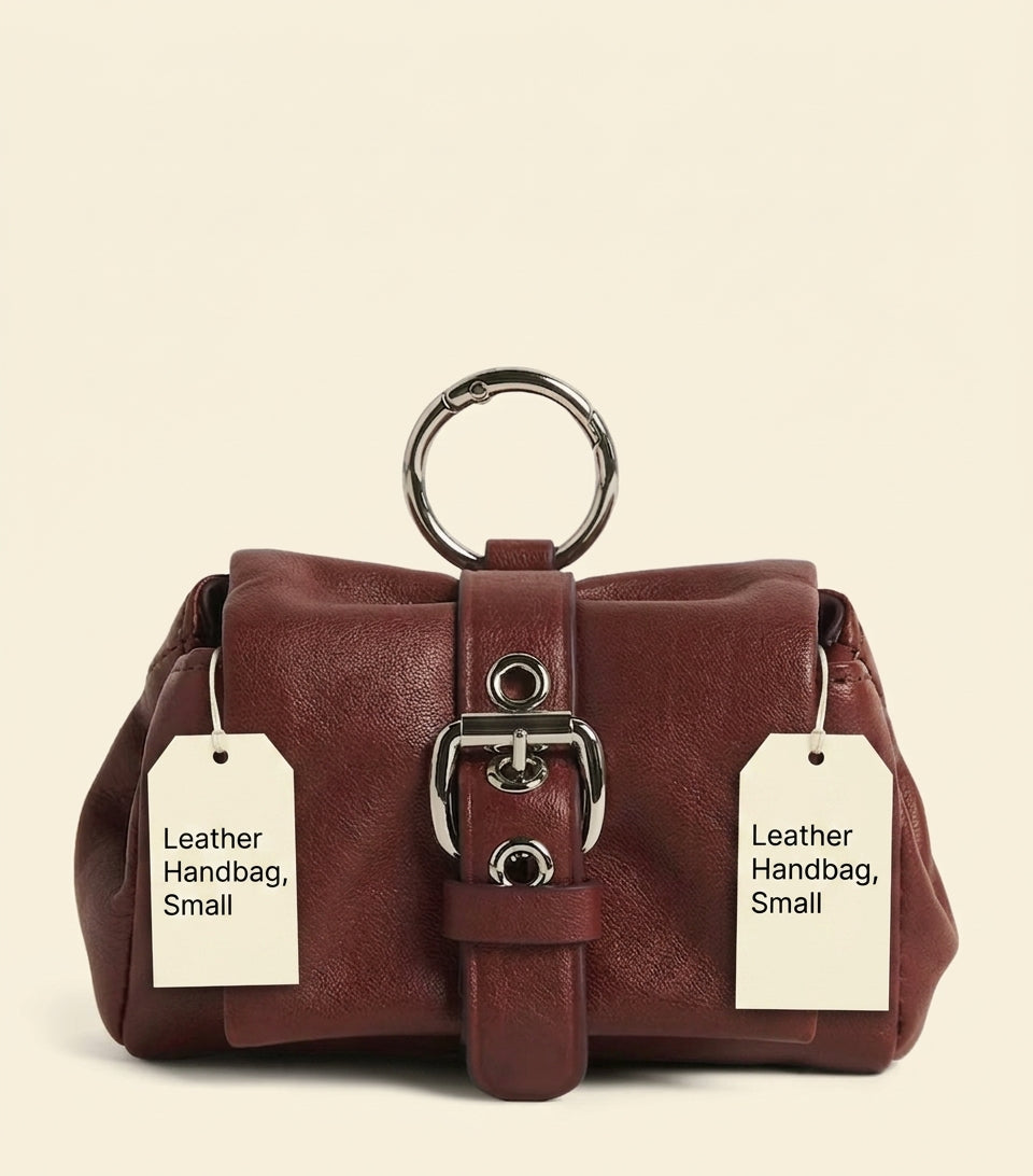 Vivienne Westwood Leder Hazel Treasure Charm Tasche Mini, UK Version