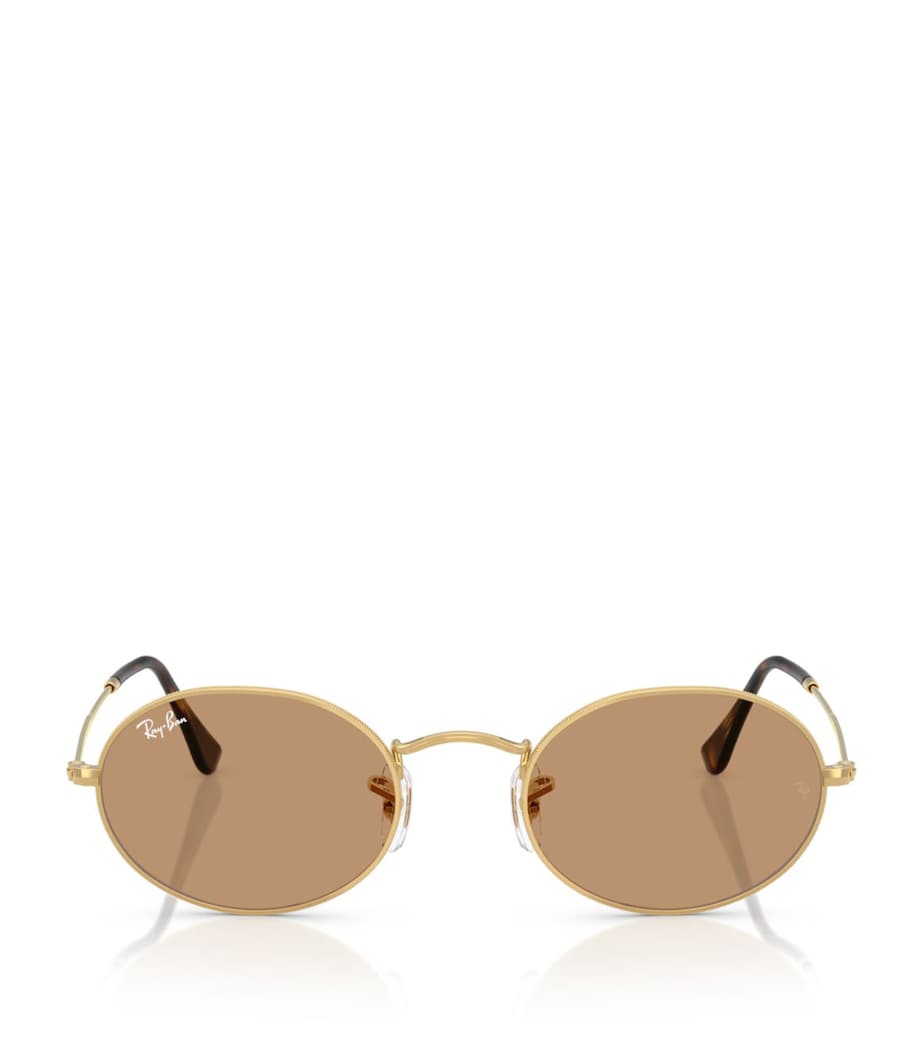 Ray-Ban oval metal sunglasses - British product