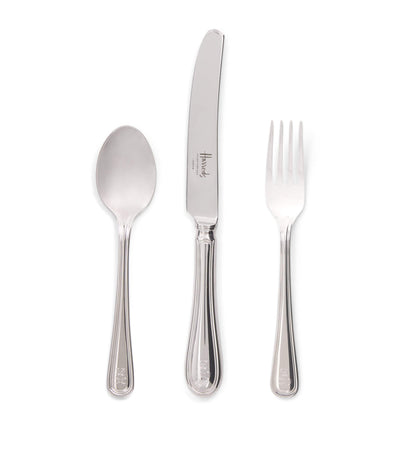 Harrods Harrods Bear Stainless Steel Children's Cutlery Set- Buy online at McGrocer