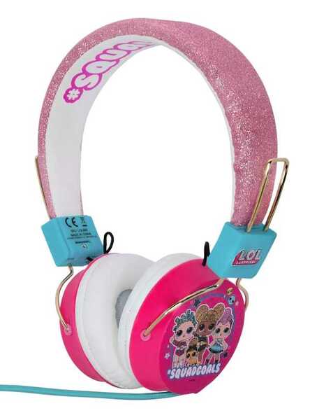 OTL L.O.L Surprise Squadgoals kids wired headphones (British brand)