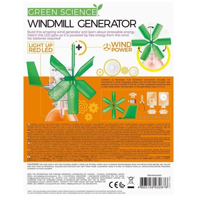 Green Science Windmill Generator