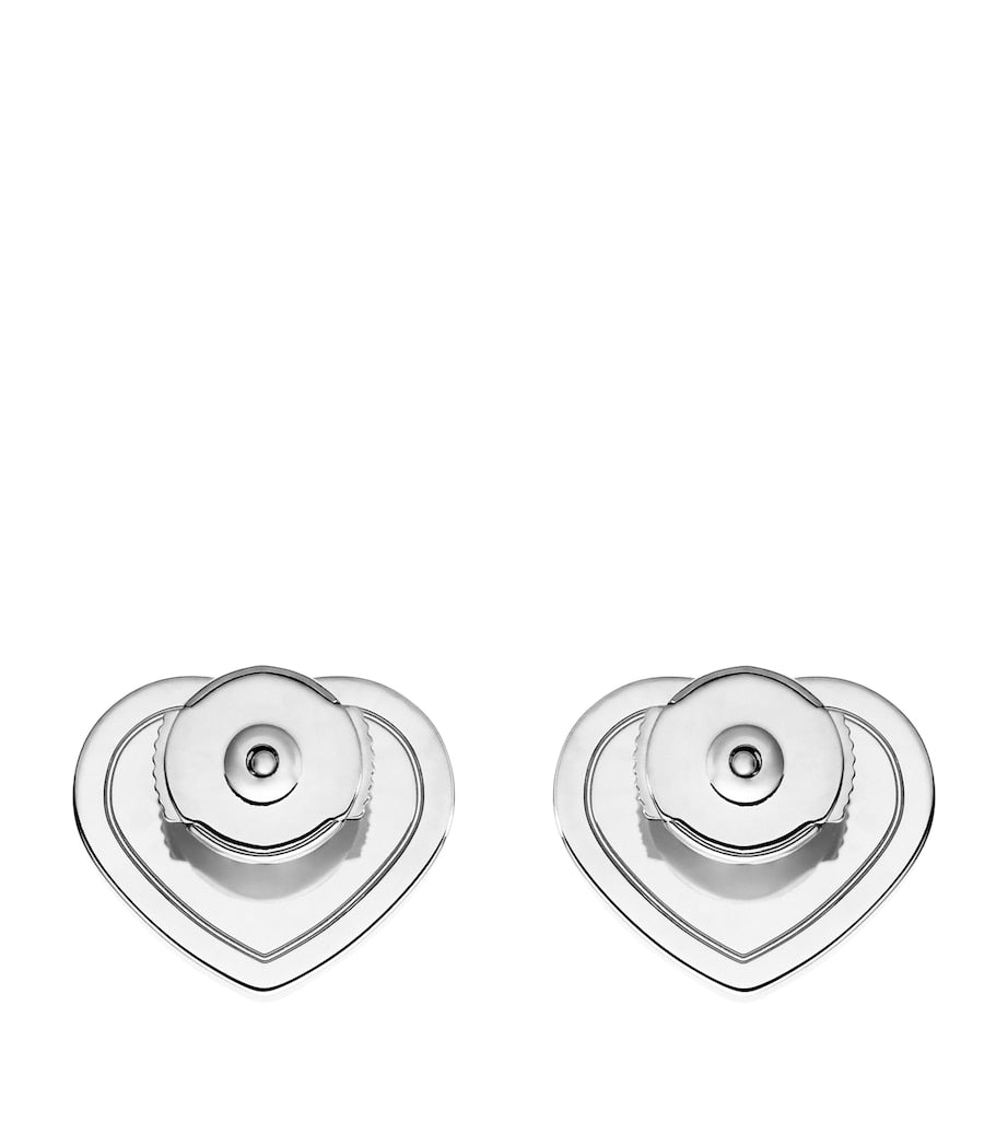 Chopard Happy Hearts earrings white gold diamonds, UK version