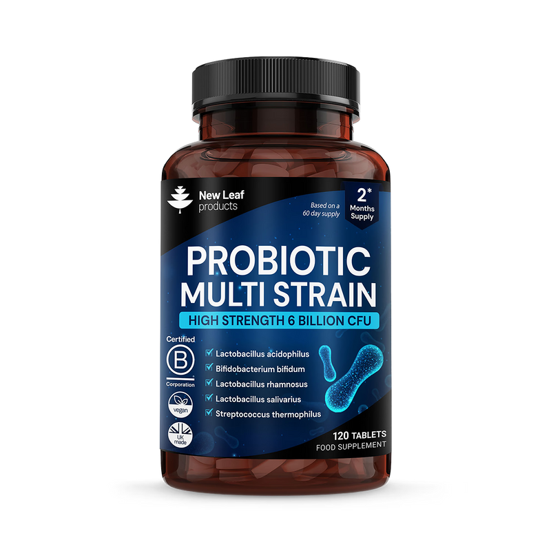 New Leaf Products probiotic multi strain tablets 120 tablets - British product