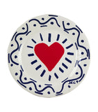 Gien Archipel dessert plates 23cm set of 6 - British product