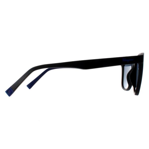 Salvatore Ferragamo SF998S black men sunglasses acetate frame, imported from the UK