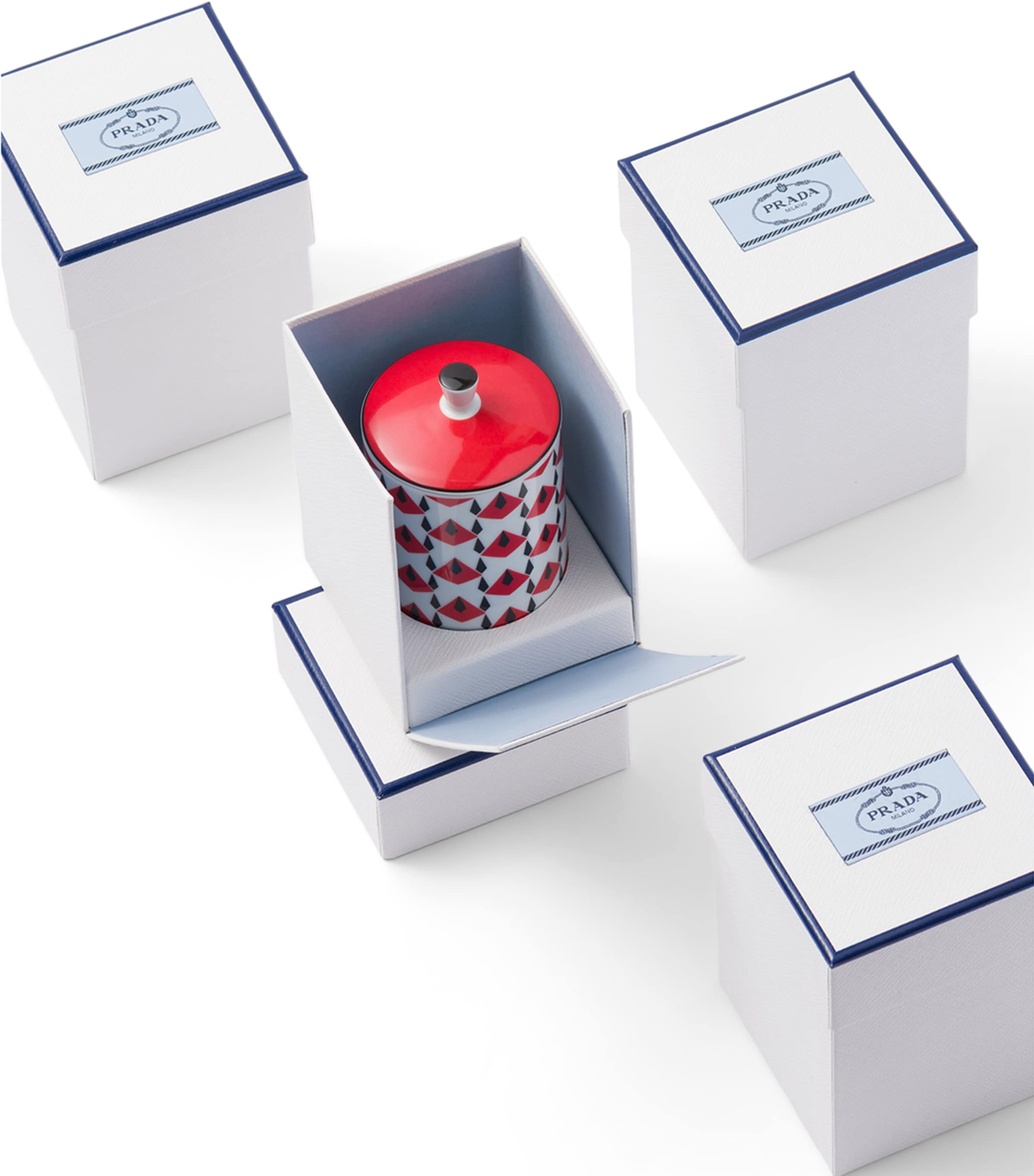 Prada Porcelain Orange Candle 250g, imported from the UK