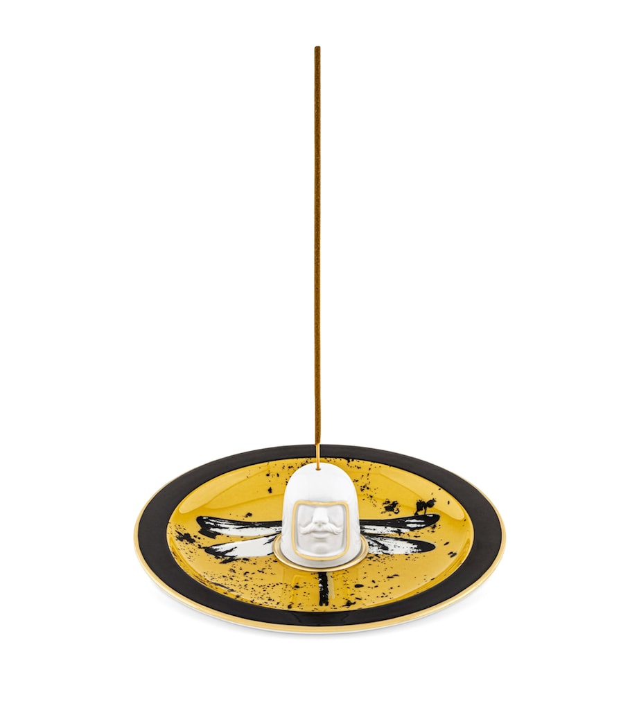 GINORI 1735 Il Frate Saffron incense burner, UK version