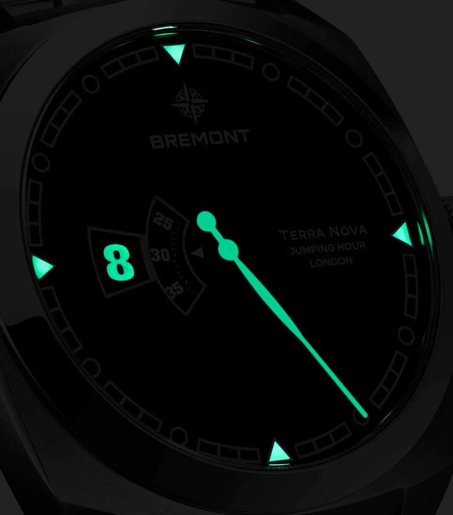 Bremont Jumping Hour Terra Nova watch 40.5mm, imported from the UK
